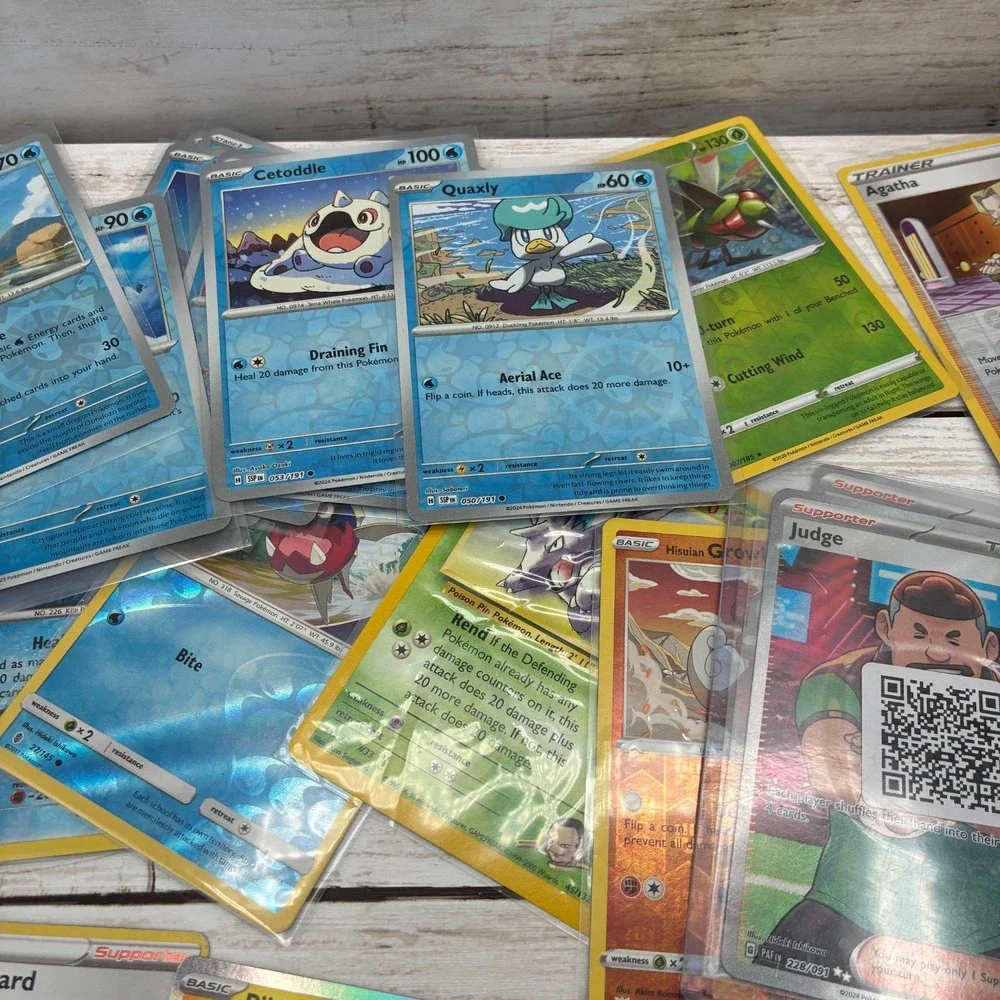 Pokemon Card Lot Vintage Base Set, Fossil, Modern Holos, Reverse Holos modern